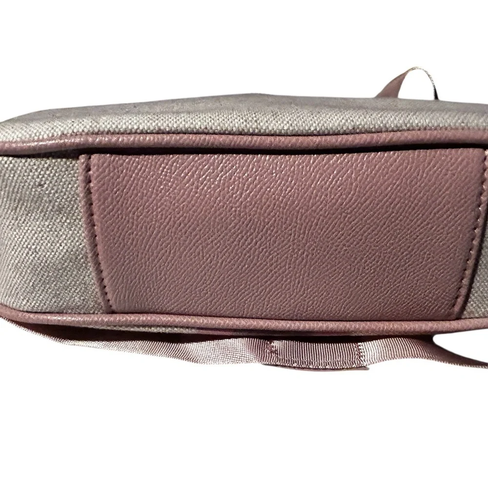 Bebe Beige and Pink Shoulder Bag - Picture 2 of 8